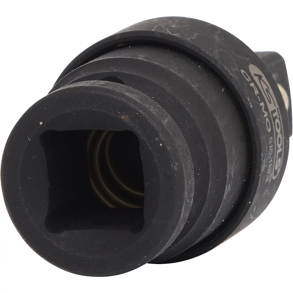 Schwarzer Steckschlüsseladapter. Aufschrift: KS Tools.